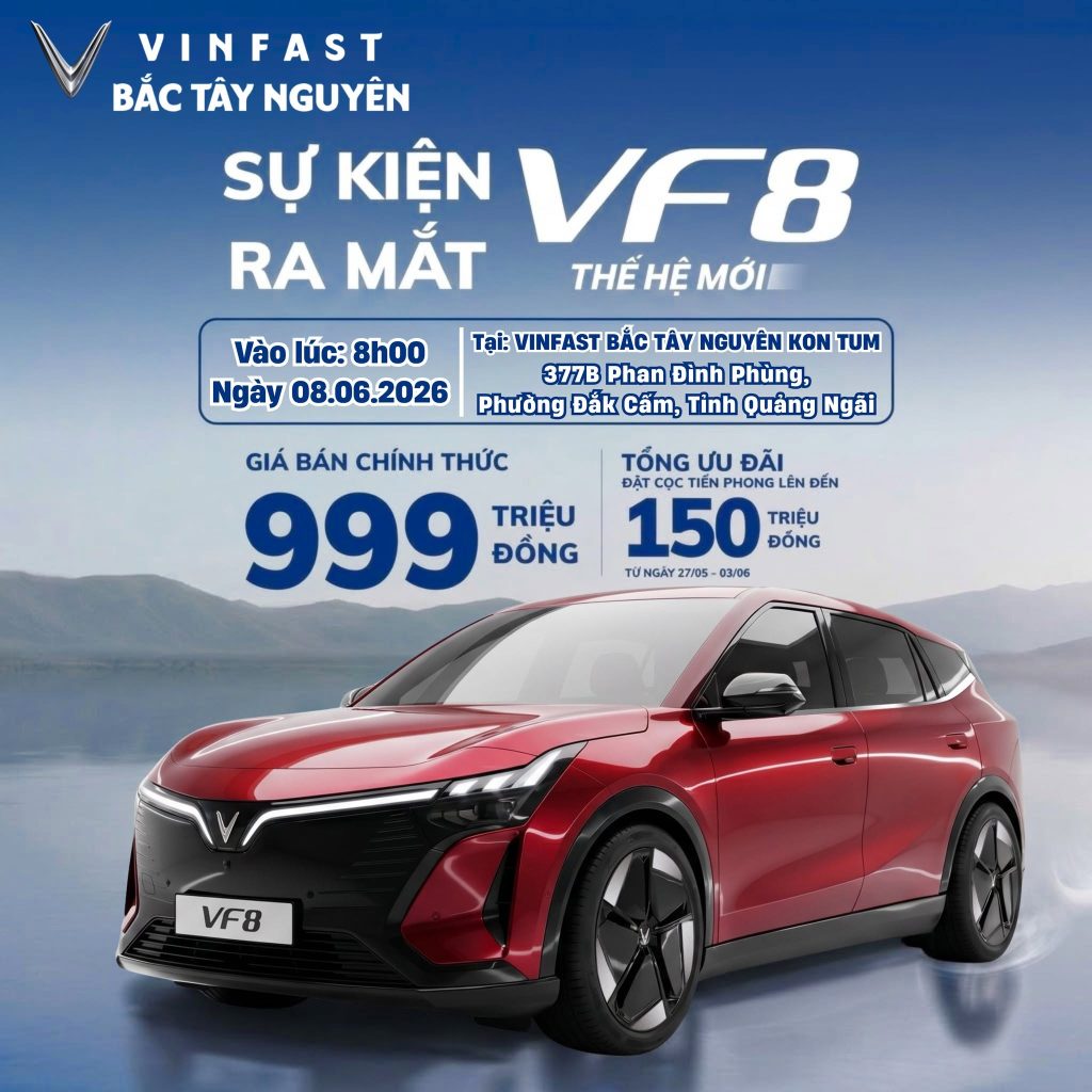 SỰ KIỆN RA MẮT VINFAST VF 8 THẾ HỆ MỚI